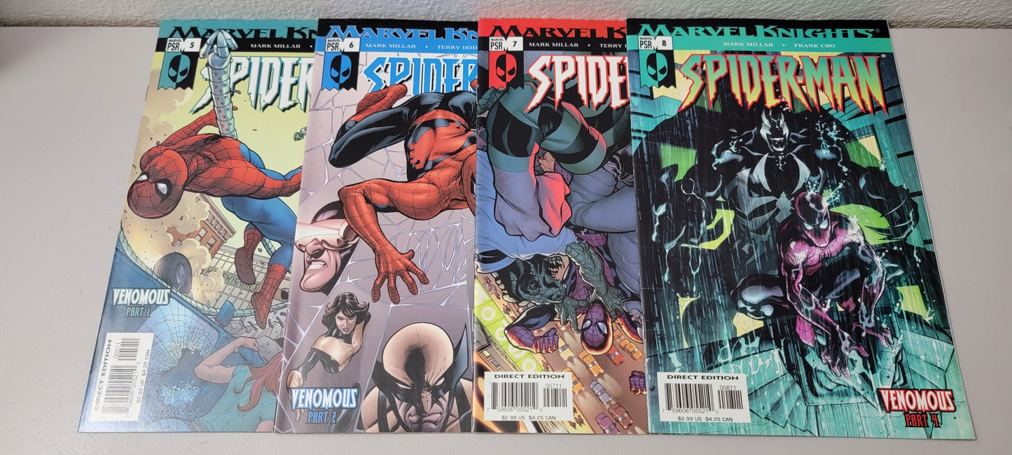 Marvel Knights Spider-Man (2004) - Venemous (1-4) Comic Series