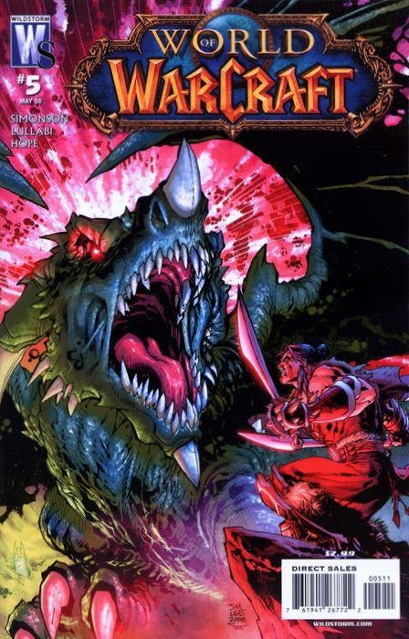 World of Warcraft #5 Cover B (2008)