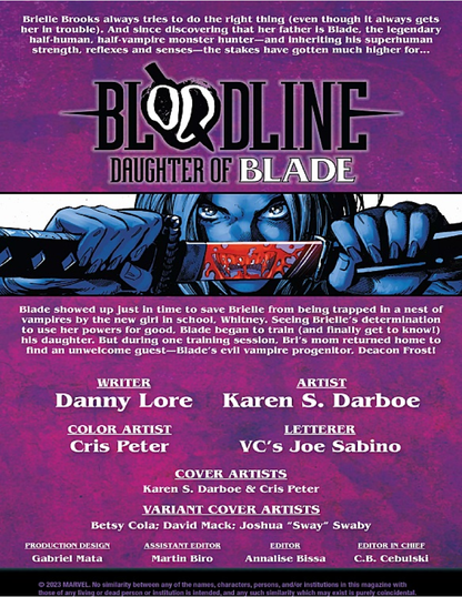 Bloodline - Daughter of Blade #004 (2023) | E-Comic