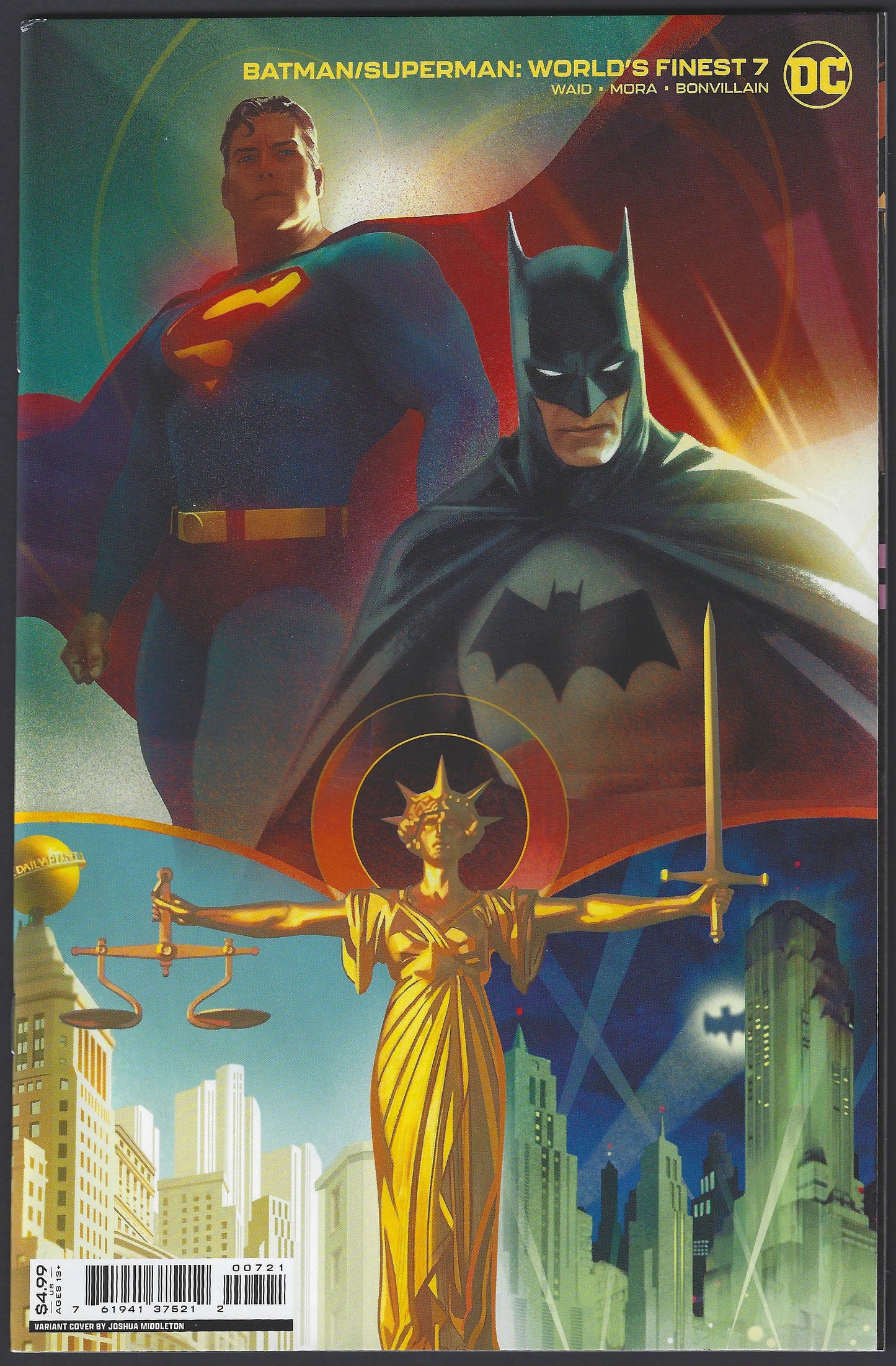 Batman/Superman: World's Finest 7 (2022) Variant #2