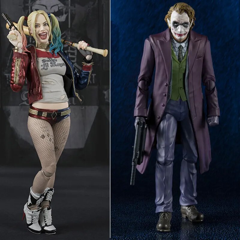 Harley Quinn and Joker Action Figures