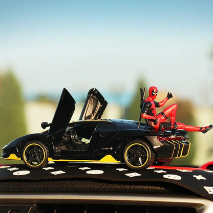 Deadpool Car Ornament Figure