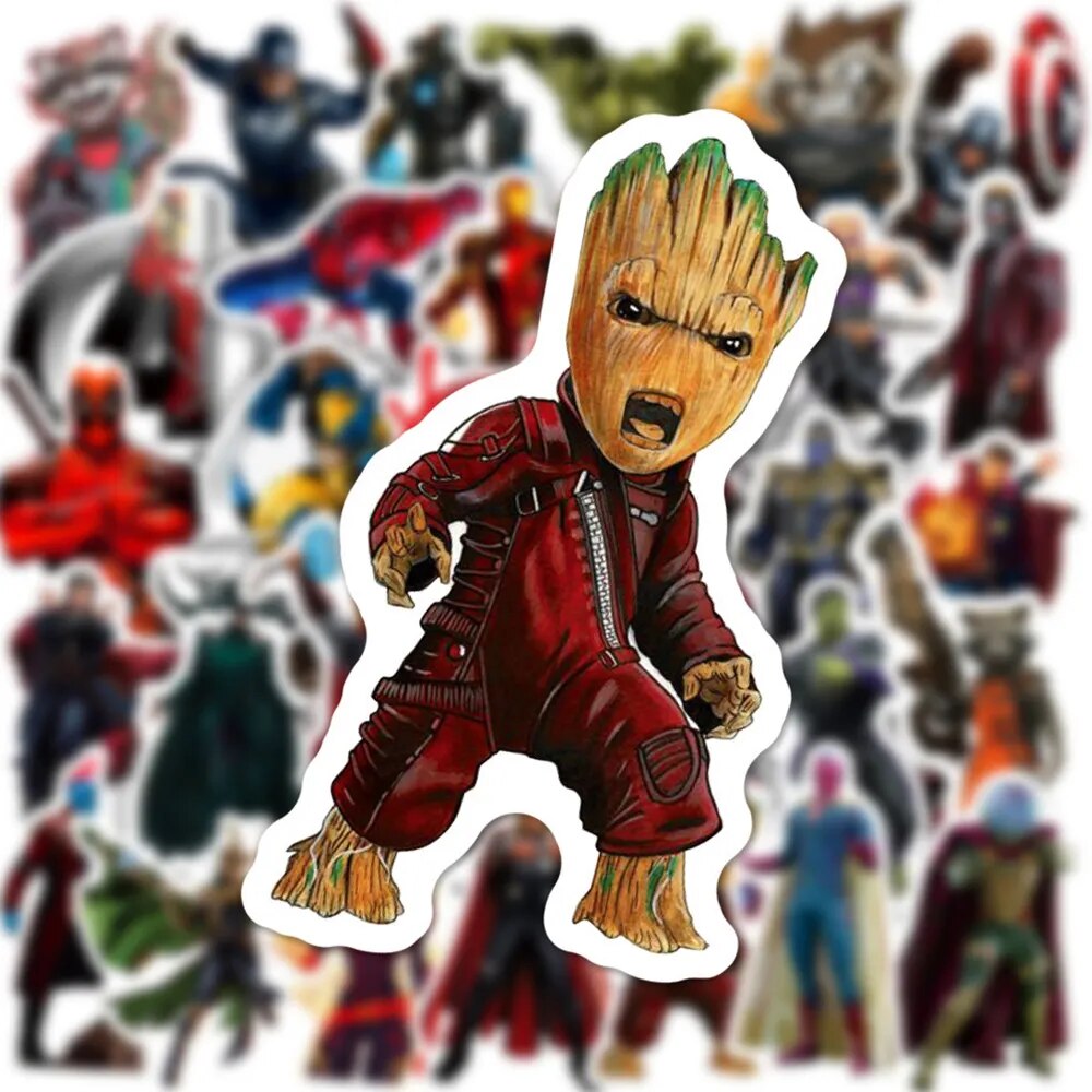 Marvel Sticker Sets