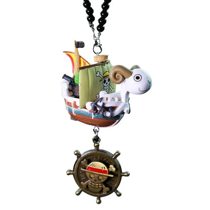 One Piece Pirates Grand Pirate Ship Car Pendant
