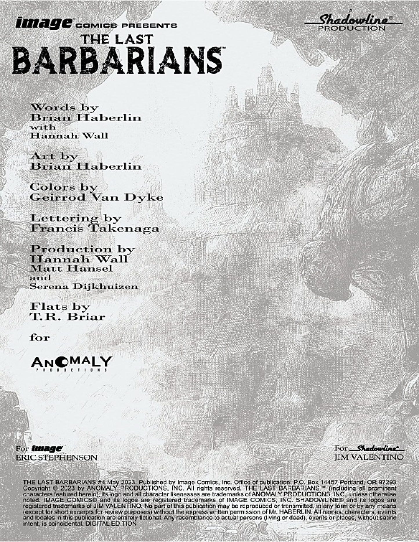 The Last Barbarians #004 (2023) | E-Comic