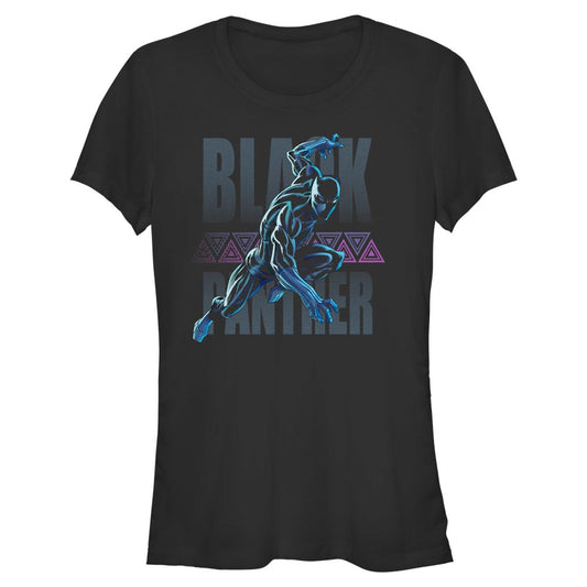 Junior's Marvel Avengers Classic Panther Pose T-Shirt