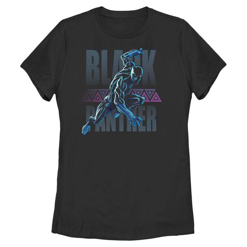 Women's Marvel Avengers Classic Panther Pose T-Shirt