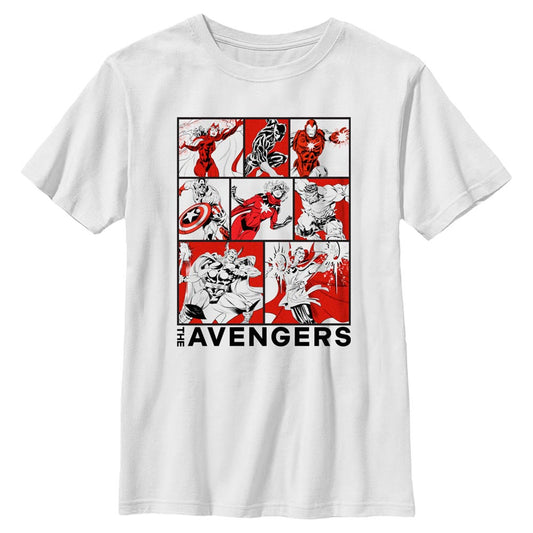 Boy's Marvel Avengers Classic The Avengers BoxUp T-Shirt