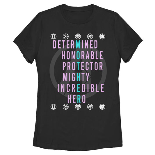Women's Marvel Seasonal Mother Hero Avenger Box T-Shirt