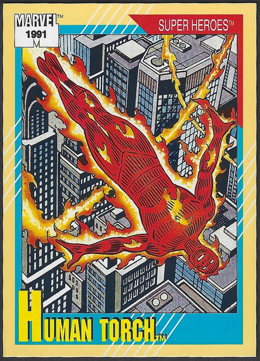 Human Torch #10 | Marvel 1991 Universe